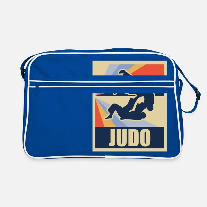 Judo cadeau de ceinture de lancer kick Sac Retro