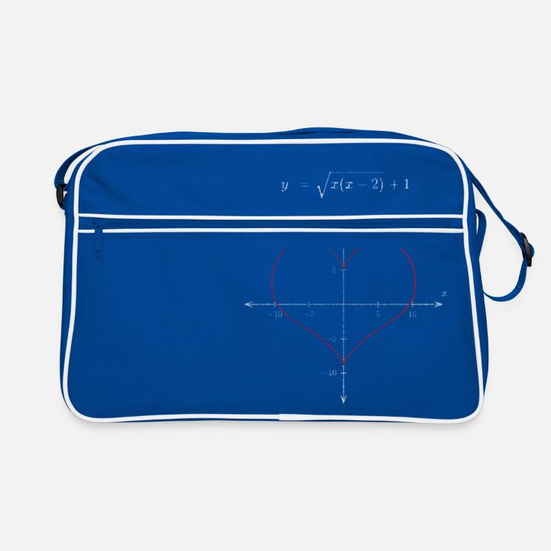 Valentine's Day Valentine Heart Gift Math Retro Bag