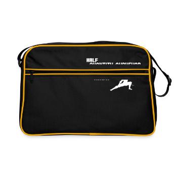 Half Quantity Surveyor Half Ninja - Retro Bag - black/gold - Front