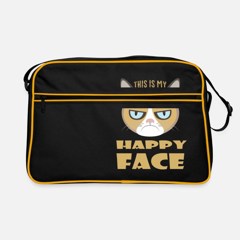 C’est mon visage heureux Sac Retro