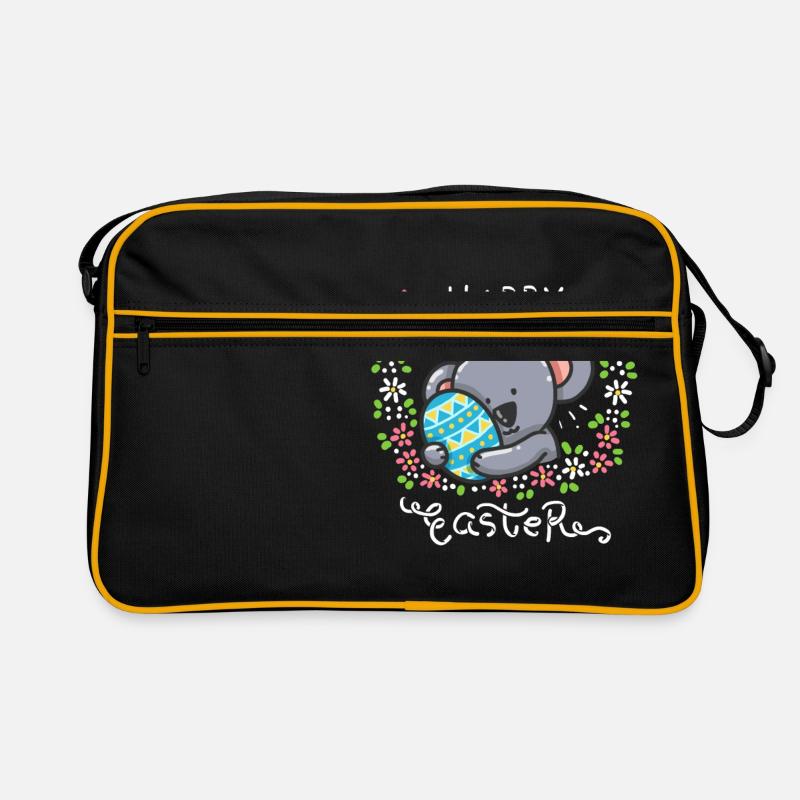 Ostern - Koala - Koalabär - Koalafans - Osterfest Retro Tasche