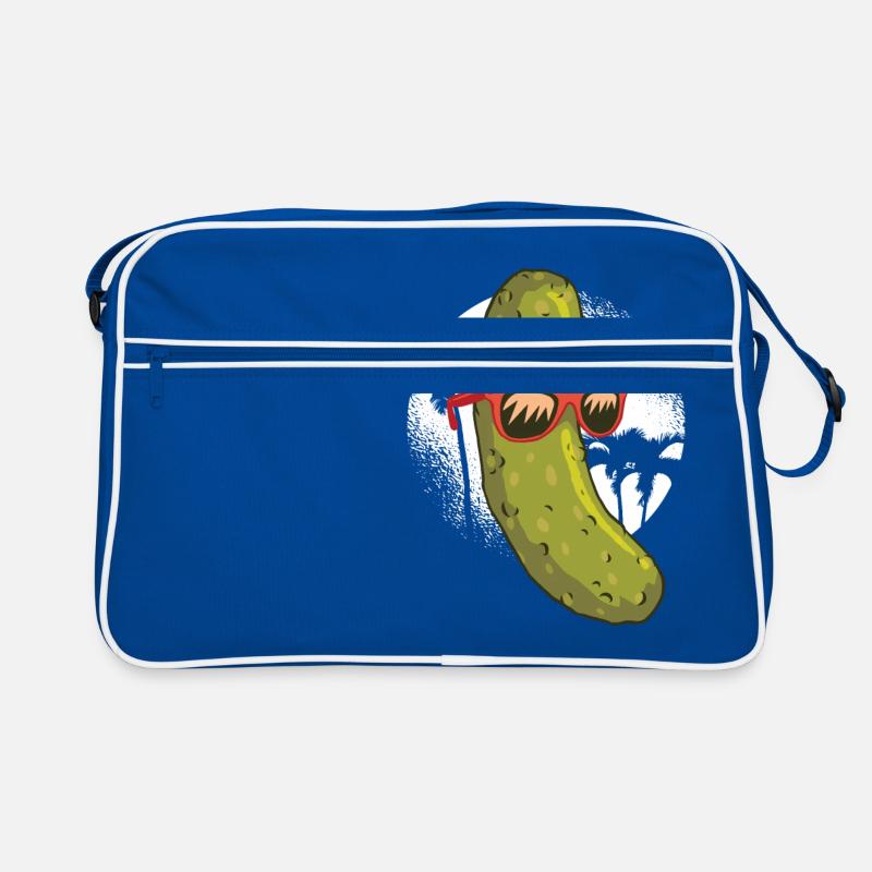 Gurke - Coole Gurke Retro Tasche