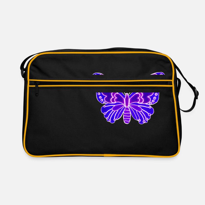Beau papillon léger Sac Retro