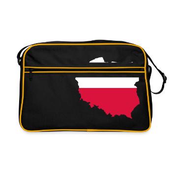 Pologne - Pologne - Polska - Sac Retro - noir/or - Devant