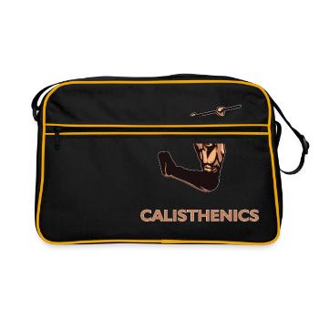 calisthenics - Retro Bag - black/gold - Front