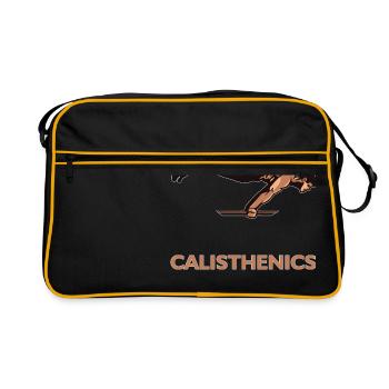 Calisthenics - Retro Tasche - Schwarz/Gold - Vorne