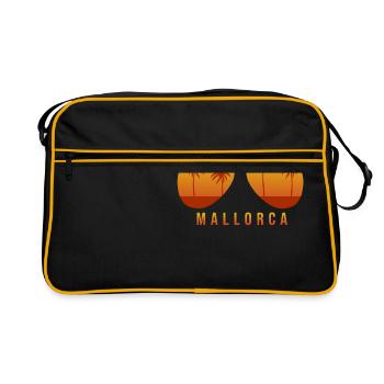 Mallorca - Retro Bag - black/gold - Front