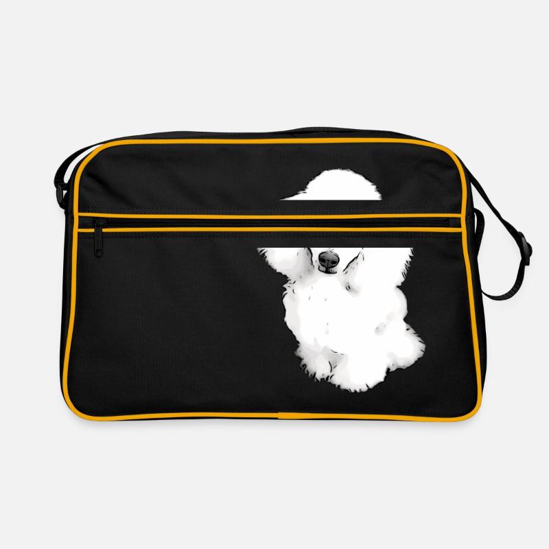 Chiot doux caniche Sac Retro