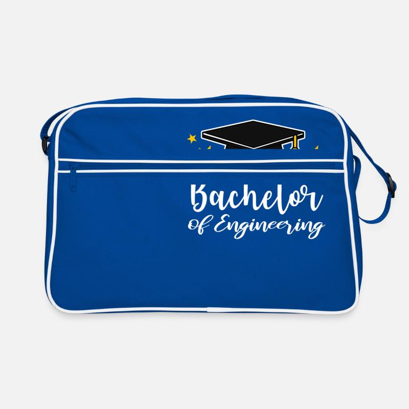 Bachelor of Engineering Geschenk Retro Tasche