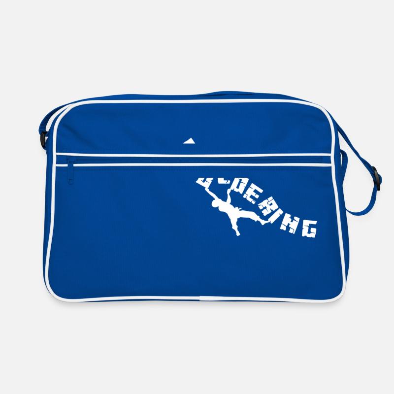 Escalade libre dans les montagnes Rocheuses Sac Retro