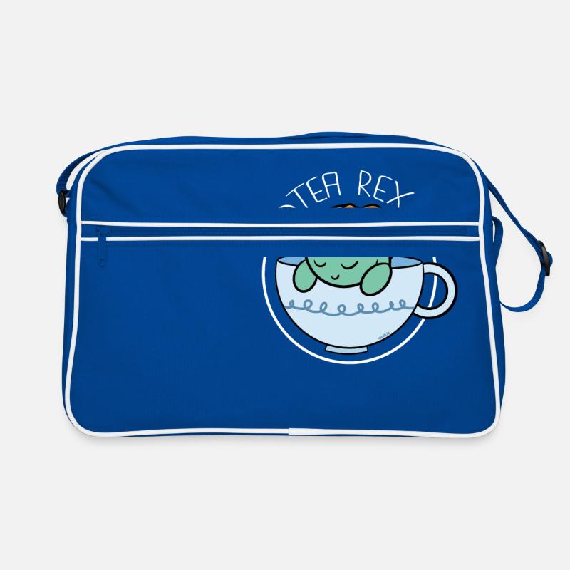 Tea Rex tea tea drinker Retro Bag
