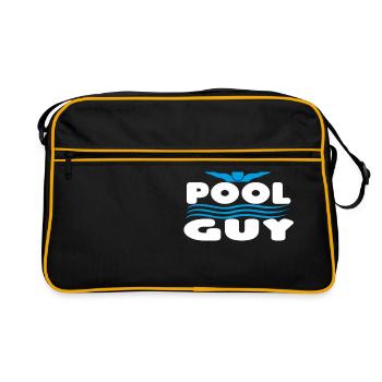 The Pool Guy - Retro Bag - black/gold - Front