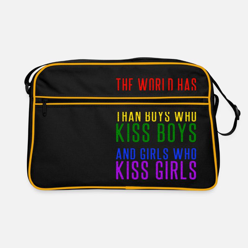 The World Has Bigger Problems Gay Pride Retro Tasche