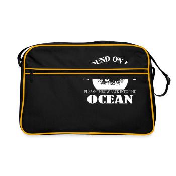 Plongée sous-marine - Sac Retro - noir/or - Devant