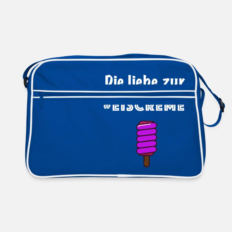 Die Liebe zur #EISCREME Lecker Eis Geschmack Retro Tasche