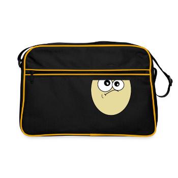 œuf - Sac Retro - noir/or - Devant