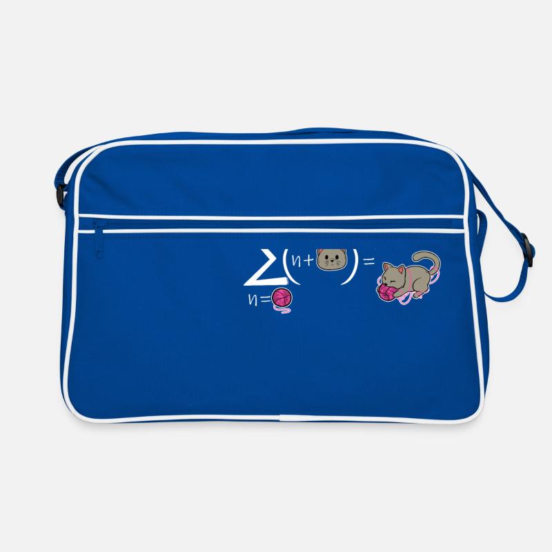 String Theory Cats Physics Quantum Cat Formula Retro Bag