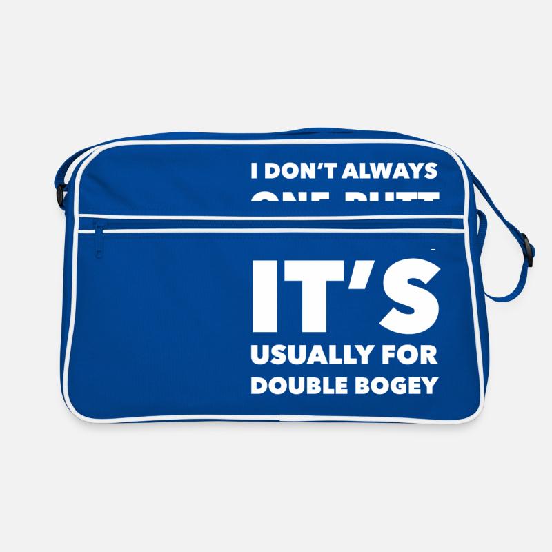 Funny Disc Golf Retro Bag