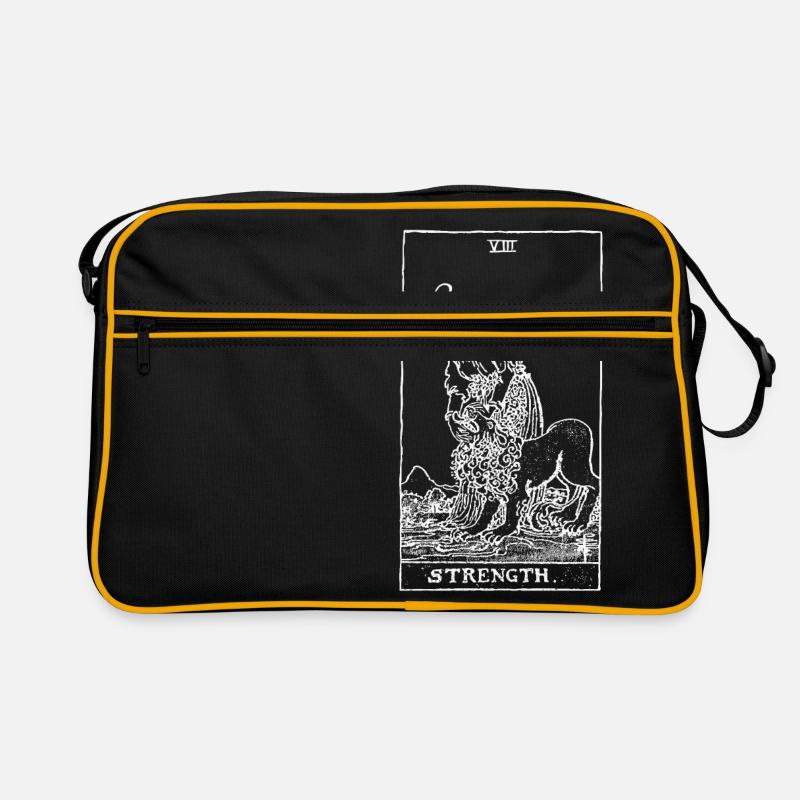 Tarot Karte Strenghts - Stärken Okkult Geschenk Retro Tasche