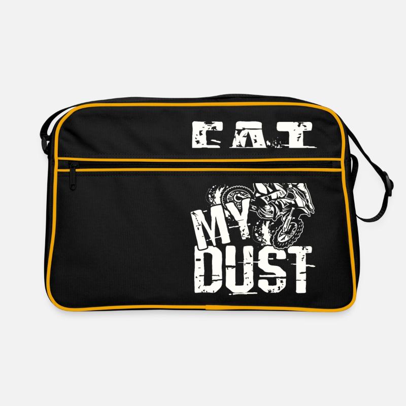 Mange ma poussière Sac Retro