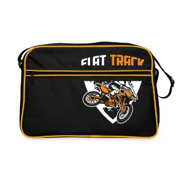Flat Track - Sac Retro - noir/or - Devant