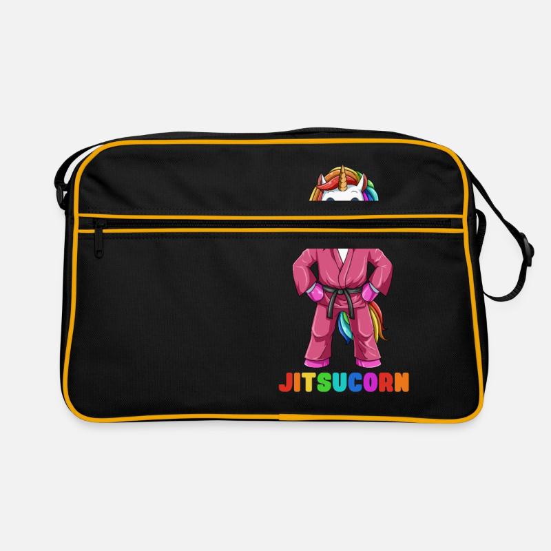 Sueßes Einhorn - BJJ Jiu-Jitsu, Grappling und MMA Retro Tasche