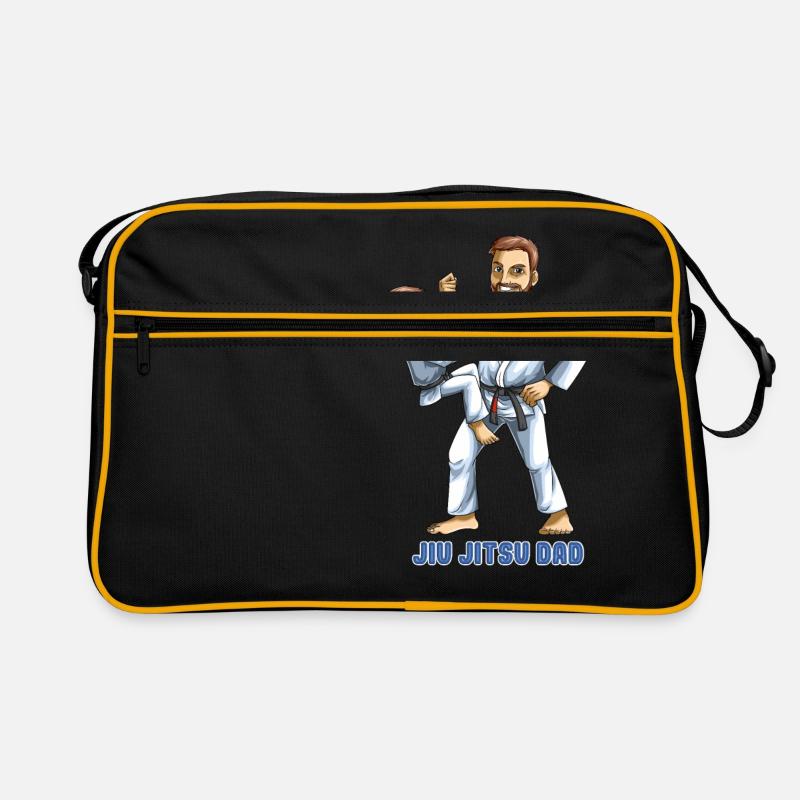 BJJ Dad-BJJ Jiu-Jitsu, grappling et MMA Sac Retro