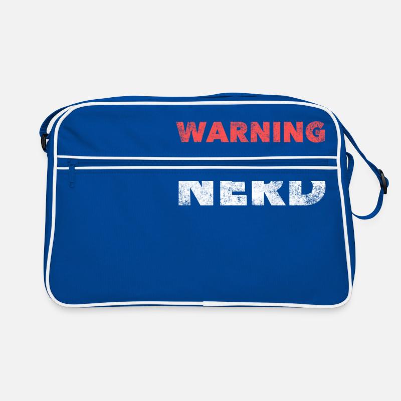 Avertissement je suis un nerd de l'histoire Sac Retro
