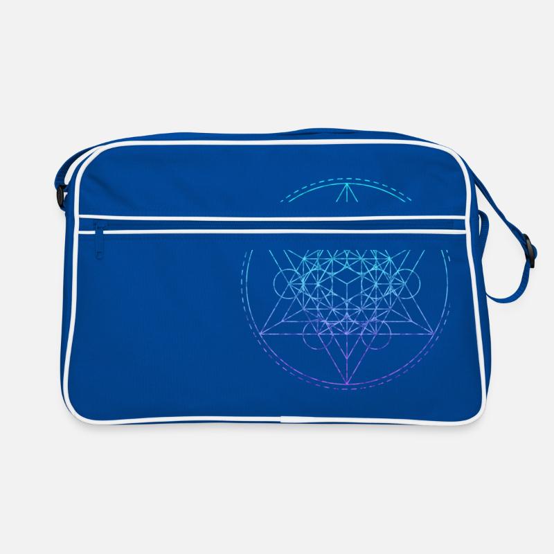 Métatron Sarcelle Géométrie Sacrée Sac Retro