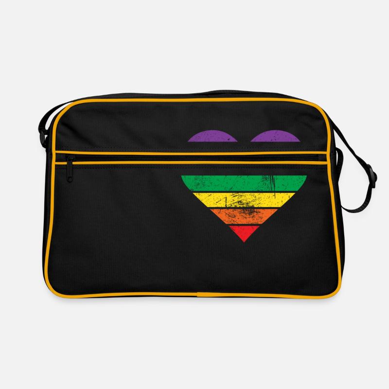 Arc en ciel Sac Retro