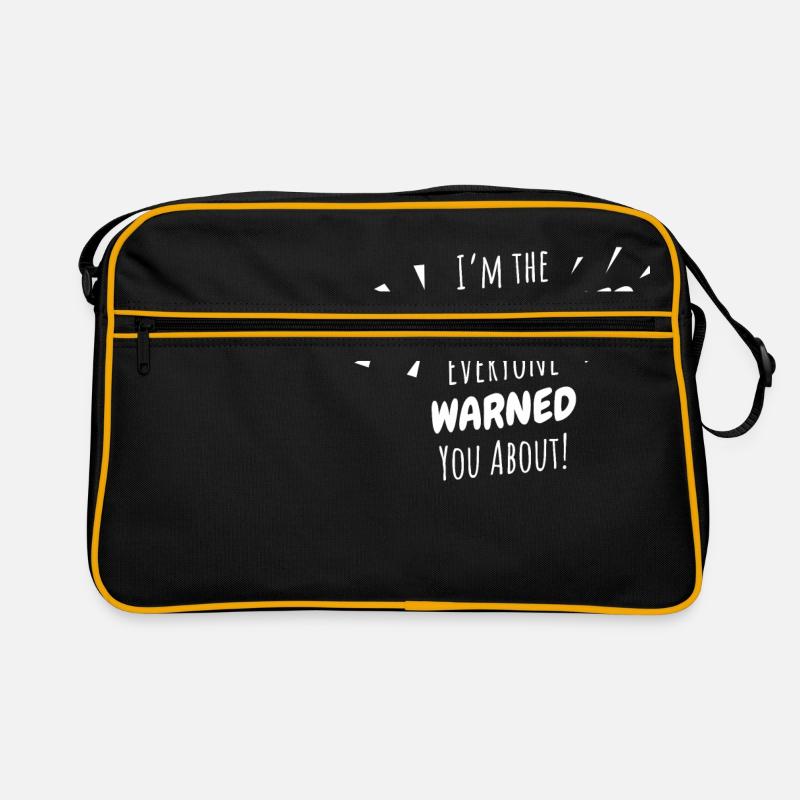 Cadeau d'enseignant fou, drôle de rentrée des classes 100 jours Sac Retro