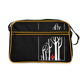 Petit Chaperons rouges - Sac Retro - noir/or - Devant
