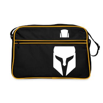 Casque Sparta Spartan Spartacus - Sac Retro - noir/or - Devant