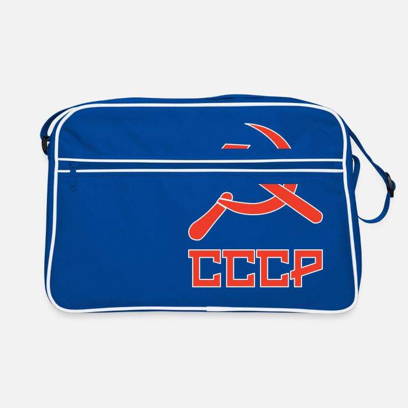 udssr Soviet hammer and sickle, Hammer und Sichel Retro Tasche