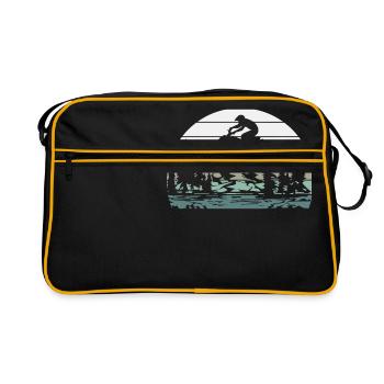 Cadeau de tout-terrain tout-terrain - Sac Retro - noir/or - Devant