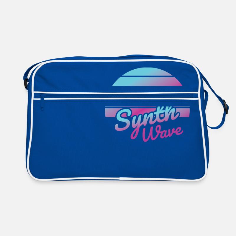 synth wave music lover Retro Bag