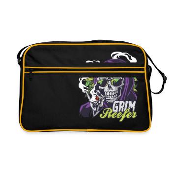 Grim Reefer - Sac Retro - noir/or - Devant