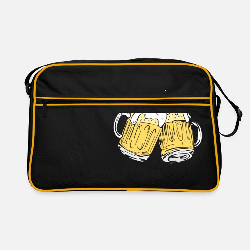 Bier Cheers Retro Tasche