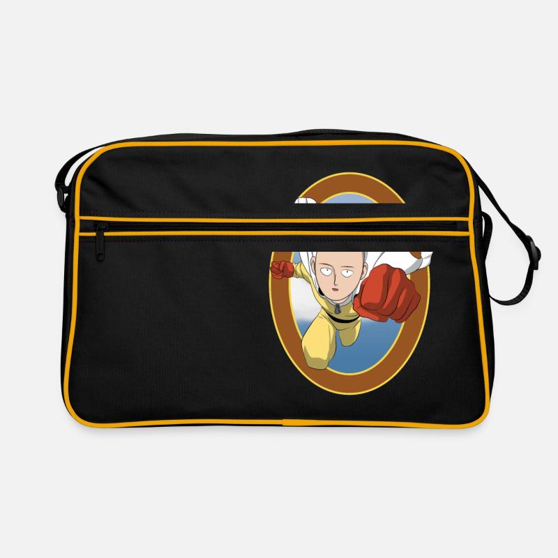 Superheld Design Glatze / tolle Geschenkidee Retro Tasche
