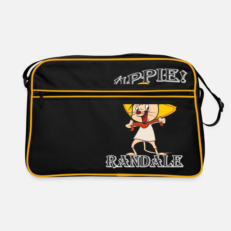 Mouse Mexico Yippie Riots Retro Bag