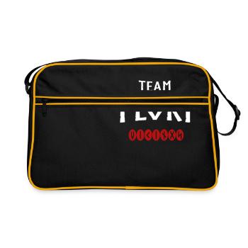 Team Floki Viking Quote Cool Warrior Norse Warrior - Sac Retro - noir/or - Devant
