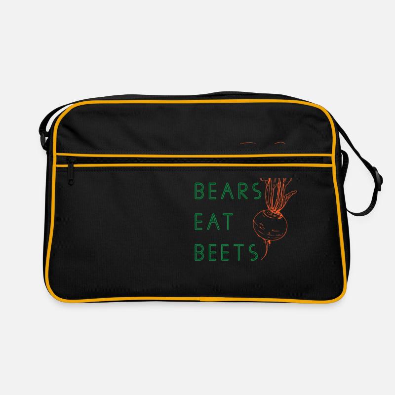 Bears Beets Retro Bag