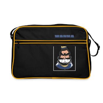 Wanna Clash Arena Royale Clans - Sac Retro - noir/or - Devant