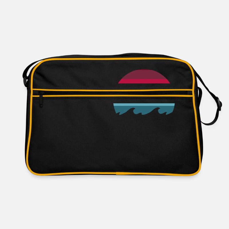 Vagues pastel Sac Retro