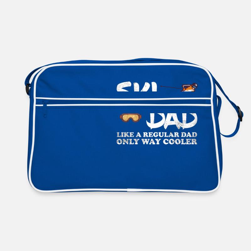 Ski Dad Like A Regular Dad Only Way Cool Dad Sac Retro