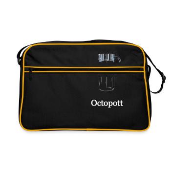 KorpoUniversum - Octopott - Retro Bag - black/gold - Front