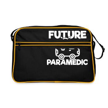 Future Paramedic - Retro Bag - black/gold - Front