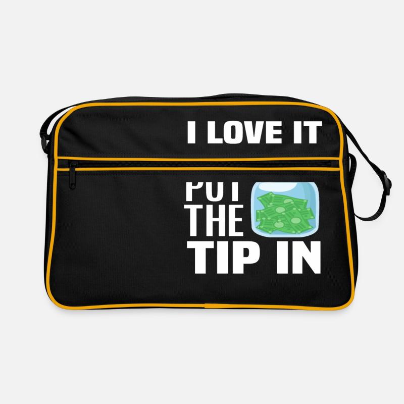 Bartender Tip Waiter Gift Retro Bag