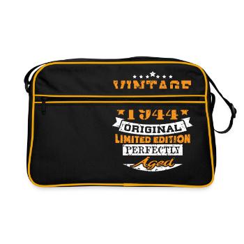 Vintage Made In 1944 Original Limited Edition - Retro Bag - black/gold - Front