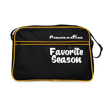 Gymnastics Gymnastics - Retro Bag - black/gold - Front